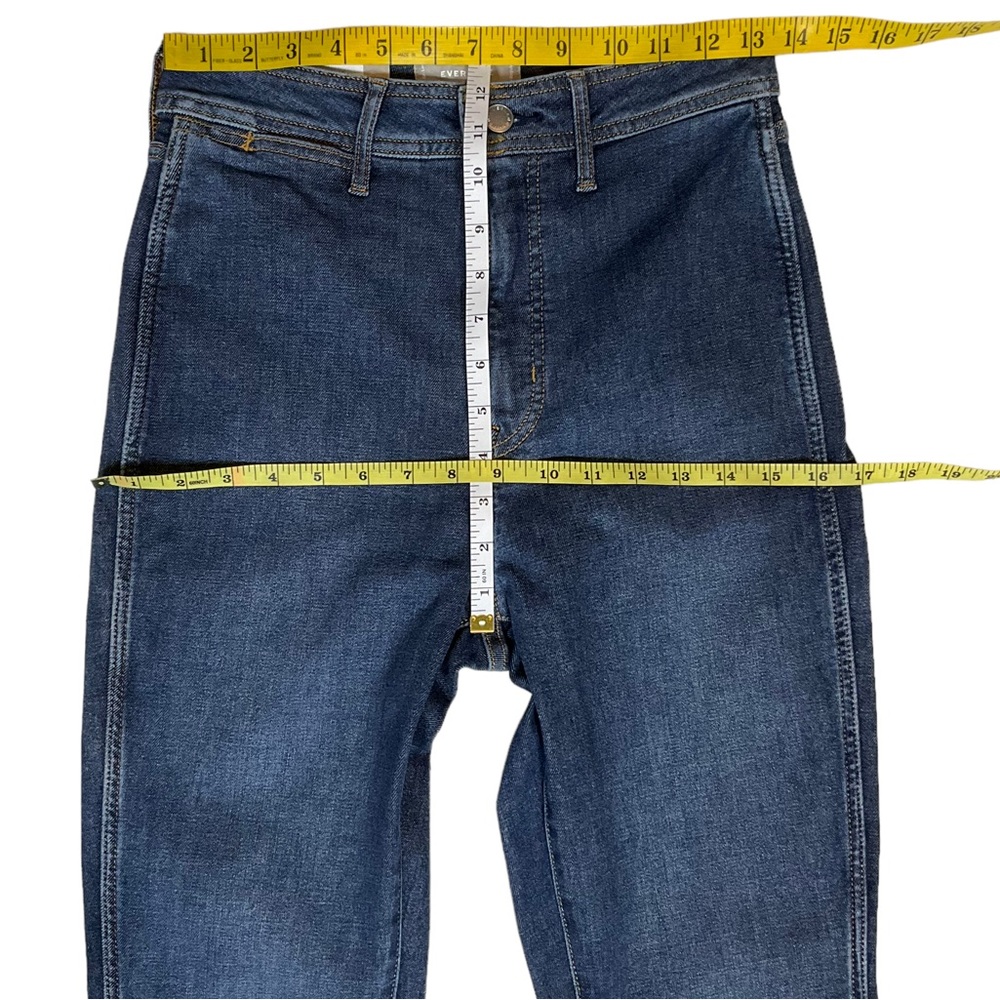 NWT Everlane The Way-High® Clean Front Skinny Jean Vintage Blue Women's … - Picture 15 of 16